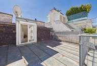 Helle Maisonettewohnung mit großer Dachterrasse in Kaisermühlen