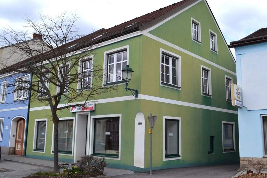 Geschäftslokal in Toplage am Stadtplatz von Litschau, Gewerbeobjekt-miete, 600,00,€, 3874 Gmünd