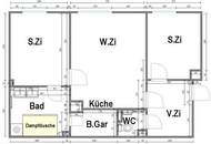 Tulpengasse - Toplage hinter Rathaus, hofseitiger 2 Zimmer Neubau