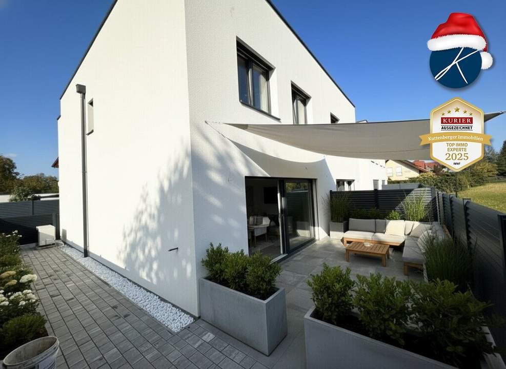 Erstbezug! Moderne Doppelhaushälften mit großen Terrassen &amp; Top Ausstattung!