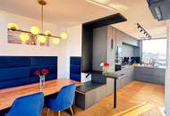 +++Erstbezug lichtdurchflutete 4-Zimmer Dachgeschosswohnung mit Wienblick und Bergblick + Terrasse- NESTROYPLATZ
