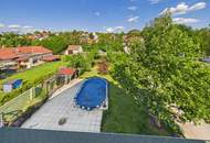 Landhaus mit 6 Zimmern, Pool, Keller, Doppelcarport und großer Sommerterrasse