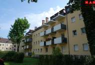 Heimkommen und wohlfühlen - ansprechende 2-Raum-Wohnung mit Balkon in zentrumsnaher Grünlage, am Bindermichl mitten in Linz! Optimale Infrastruktur vorhanden!