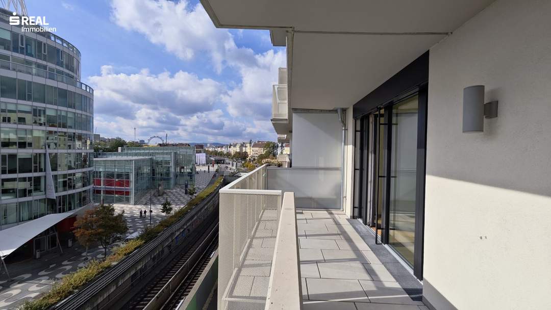 TOP gelegene 2 ZIMMER WOHNUNG MIT LOGGIA am grünen Prater