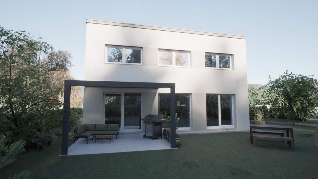 Einfamilienhaus - Erstbezug!!| Energieeffiziente Holzmassivbauweise!