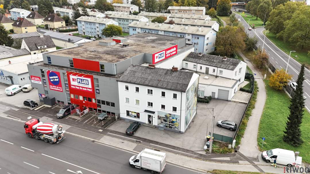 Unbefristet! BÜRO-LAGER Kombination mit LKW-LADERAMPE // Unionstraße