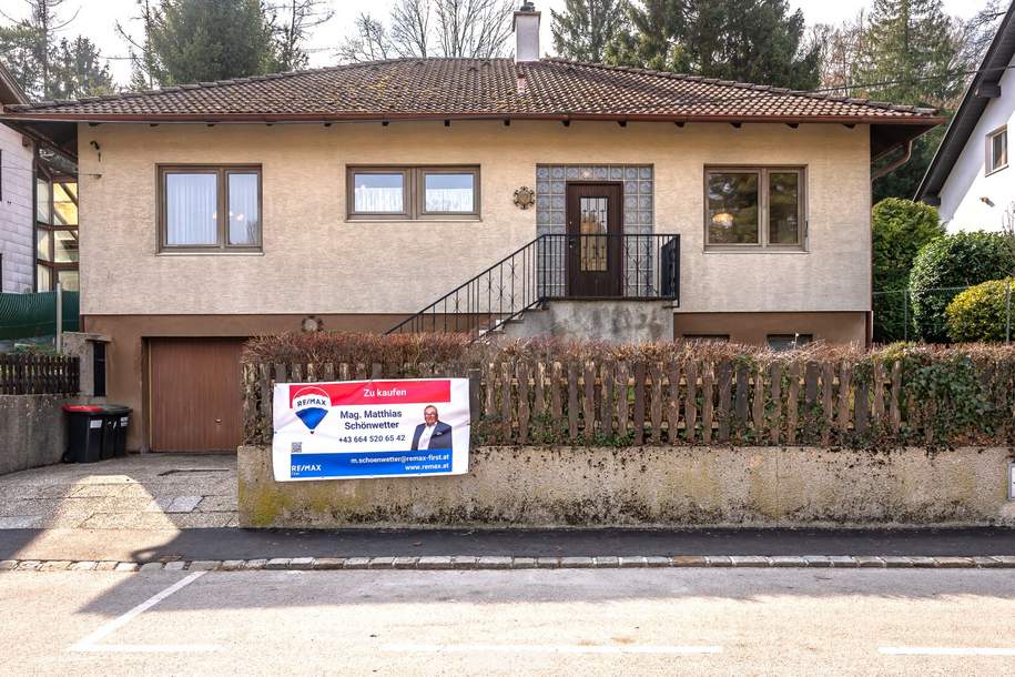 4-Zimmer Bungalow mit Potential auf Eigengrund mit Garten und Garage in attraktiver Lage von Klosterneuburg, Haus-kauf, 699.000,€, 3400 Tulln