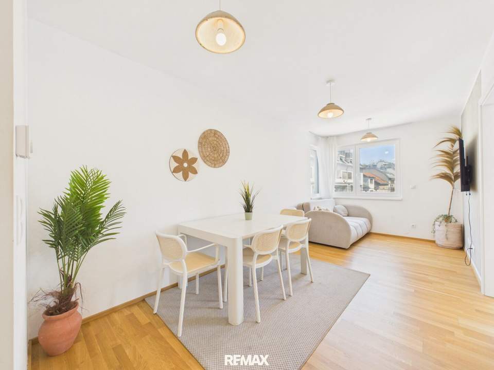NEUBAU 2024 | STADLAU | 2 ZIMMER & VOLL MÖBLIERT | 220 M ZUR S-BAHN – TOP 6