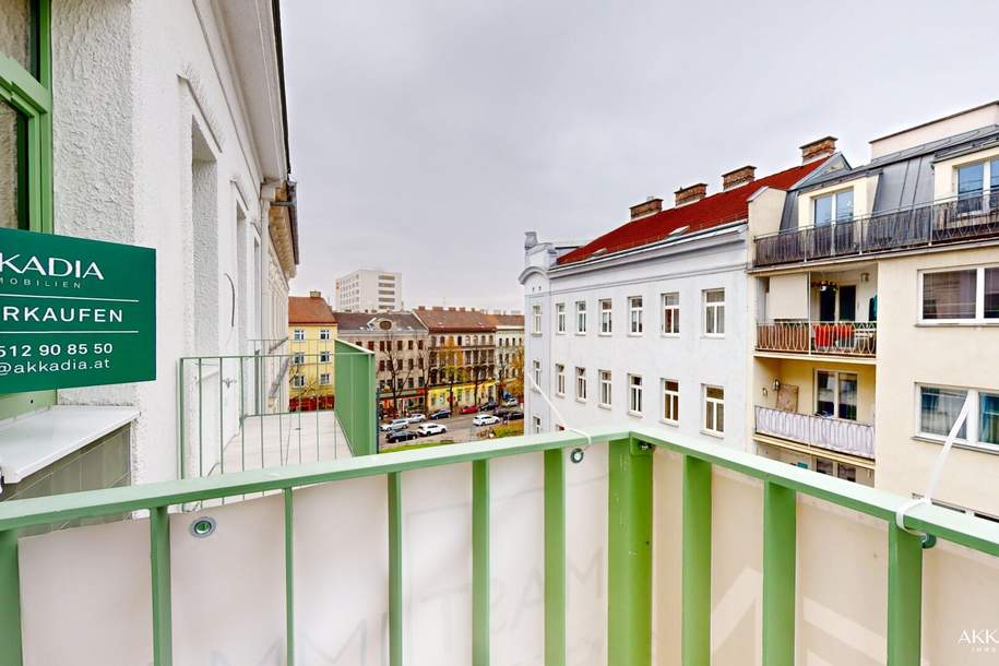 Sanierte Starterwohnung I Balkon - A\\, Wohnung-kauf, 220.000,€, 1140 Wien 14., Penzing