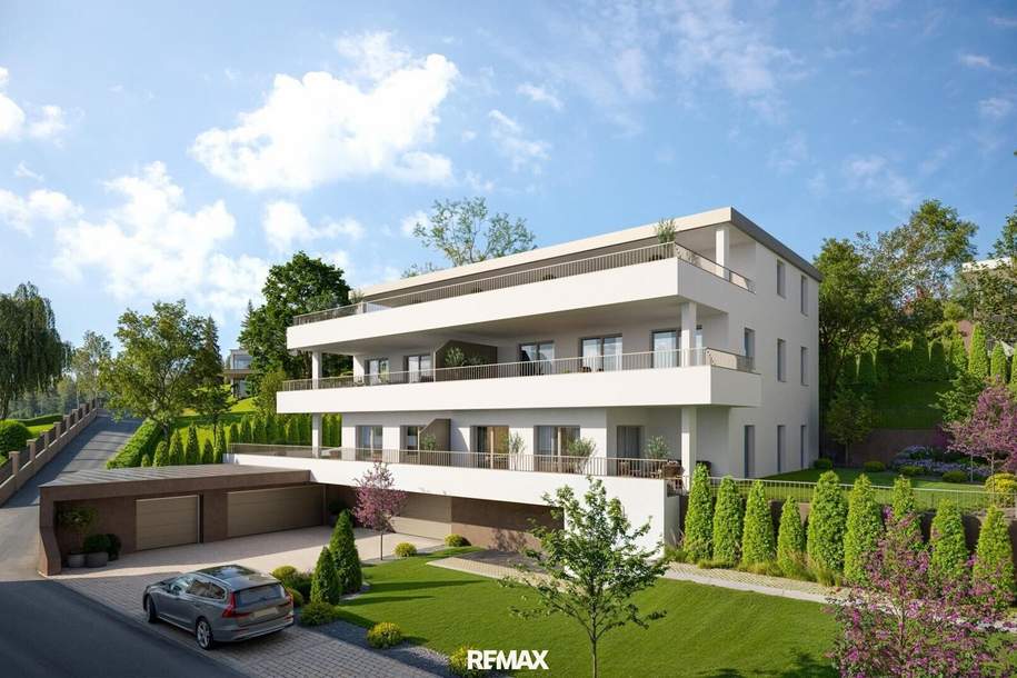 LEITNERBERG II - WOHNEN MIT AUSBLICK I Gartenwohnung mit Terrasse I Top 2, Wohnung-kauf, 549.000,€, 4407 Steyr-Land
