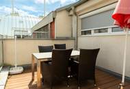 Dachgeschoßwohnung 96m² mit 2 Terrassen, Klimaanlage &amp; Einbauküche in 1150 Wien!