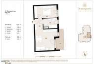 "DONAU PERLE" MODERNE 2-ZIMMER-WOHNUNG MIT BALKON UND PARKBLICK! ERSTBEZUG!