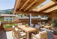 Luxuspenthouse sonniger Toplage mit Panorama-Ausblick