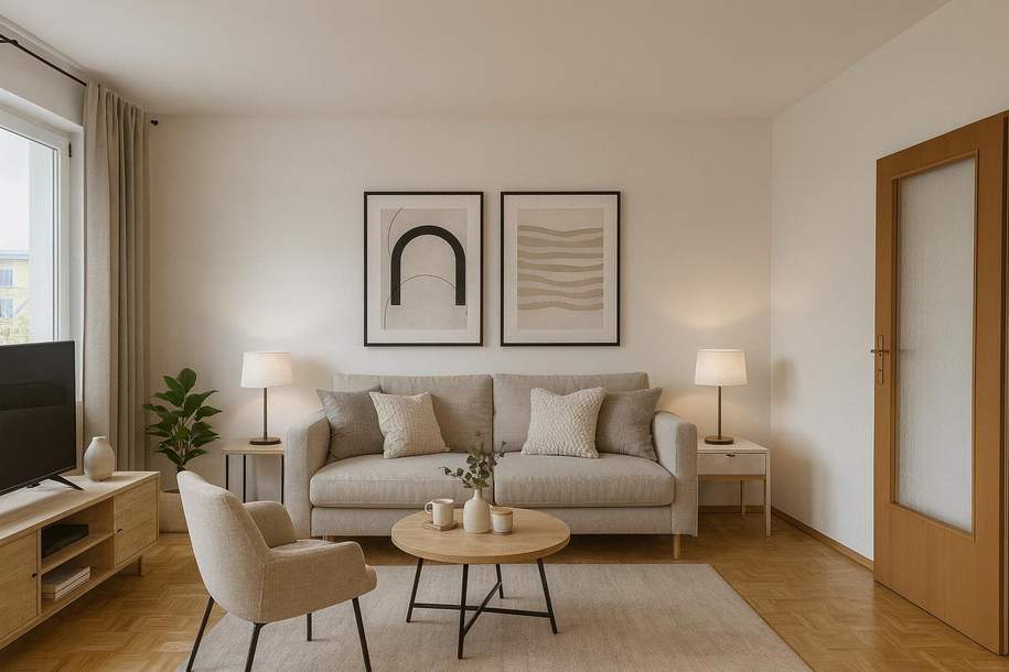 Elegante 3-Zimmer-Wohnung am St. Veiter Ring – perfekt für Stadtliebhaber, Wohnung-miete, 1.150,00,€, 9020 Klagenfurt(Stadt)