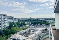 Stylische Neubauwohnung bestens geeignet für Paare - Sicht auf die Donau