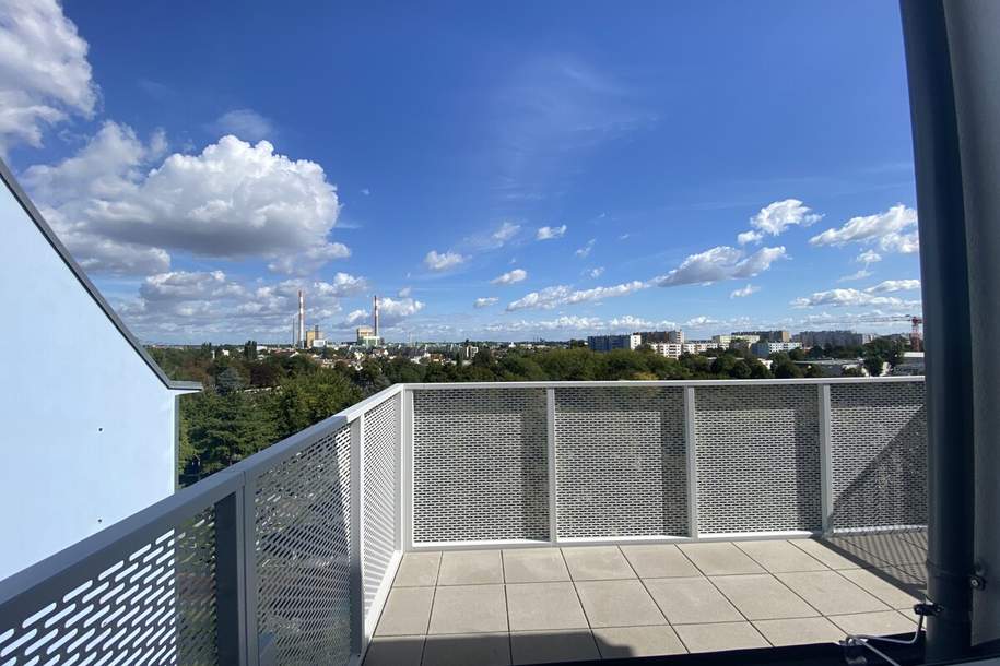 ERSTBEZUG Top Wohnung U3 2 Zimmer + Terrasse - 1 bedroom apartment + terrace U3 = DAS LAURENZ=, Wohnung-miete, 1.083,50,€, 1110 Wien 11., Simmering