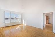 Über den Wolken II - 11. Stock: Einzigartige 3 / 4 Zimmer Loggiawohnung zum Auffrischen - perfekter Grundriss mit grandiosem Wienblick