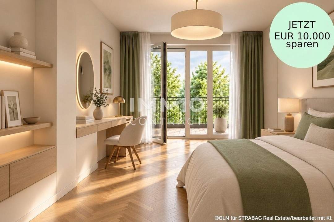 Attraktive Zweizimmer-Wohnung (provisionsfrei) mit Balkon und Abendsonne