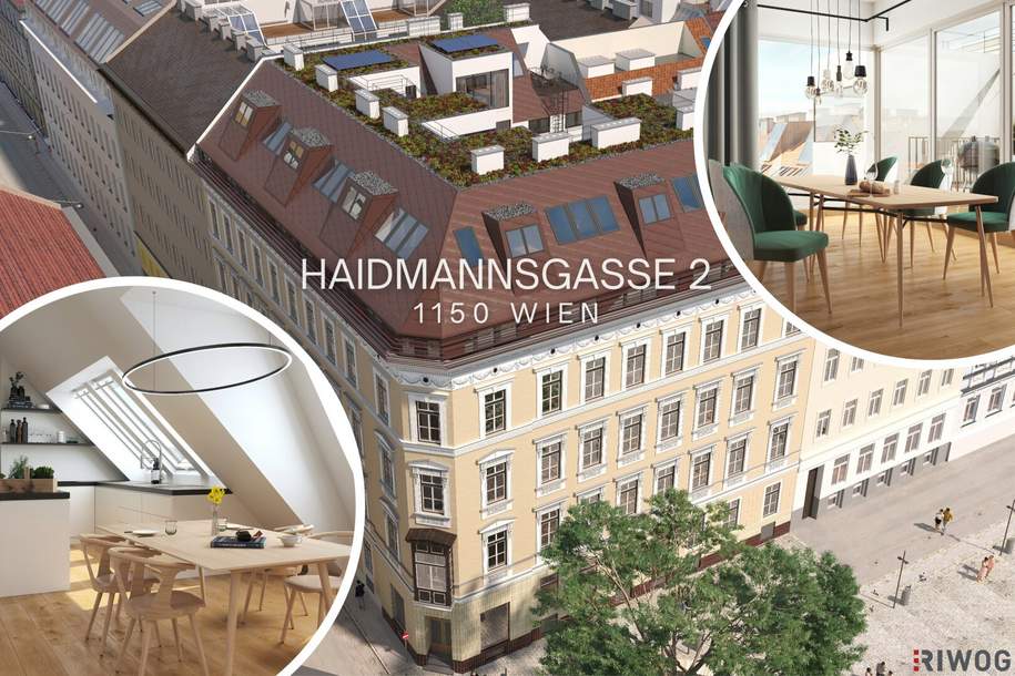 ARCHITEKTUR PUR | 3-Zimmer Dachterrassenwohnung mit einzigartigem Ausblick, Wohnung-kauf, 890.000,€, 1150 Wien 15., Rudolfsheim-Fünfhaus