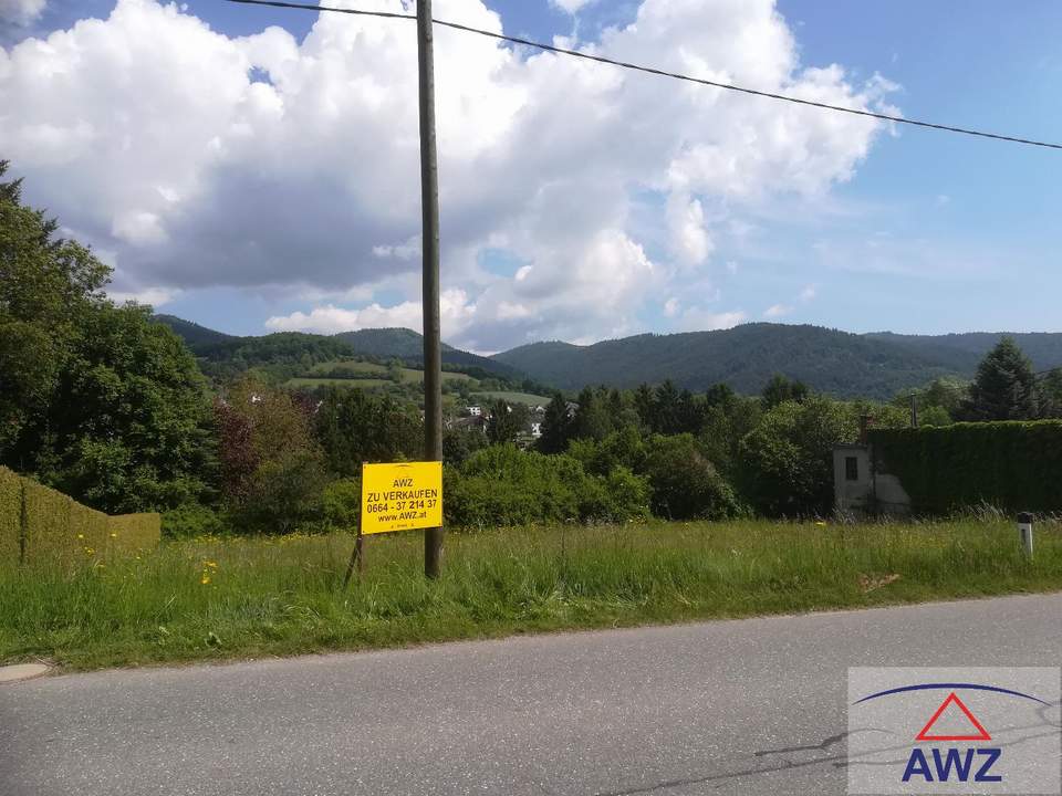 Schöner Baugrund in Pöggstall!