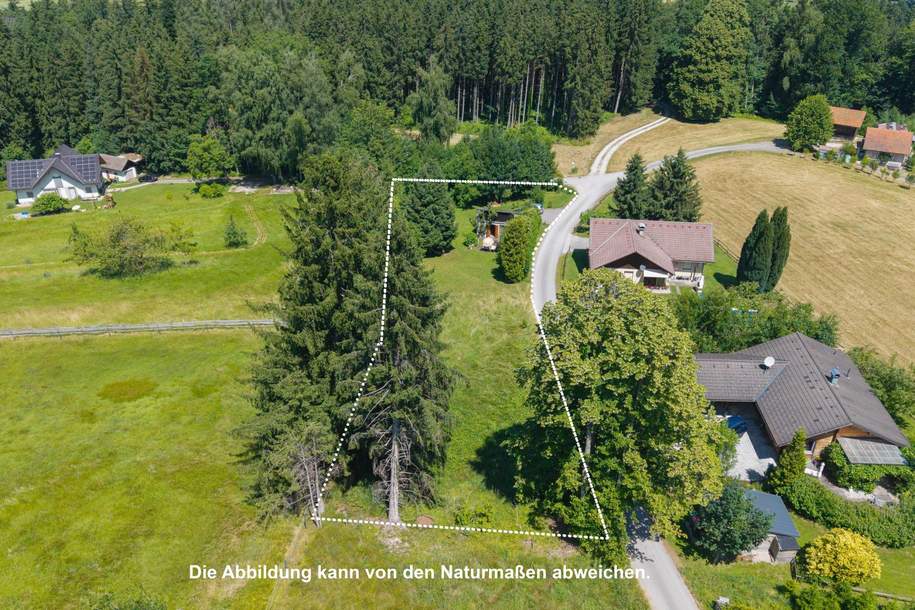 Idyllisches Feriengrundstück mit kleinem Häuschen in absoluter Ruhelage, Grund und Boden-kauf, 80.000,€, 4656 Gmunden