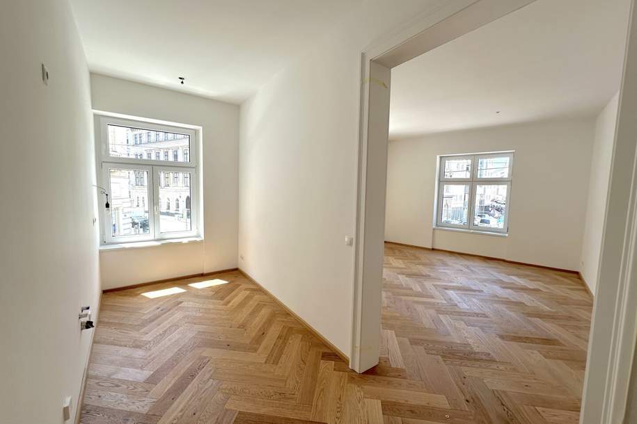 Großartige Altbauwohnung mit herrlichem Grünblick im Erstbezug!, Wohnung-kauf, 745.000,€, 1050 Wien 5., Margareten