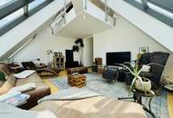Außergewöhnliche Dachgeschoss-Maisonette mit Dachterrasse und beeindruckendem Wienblick nahe Naschmarkt