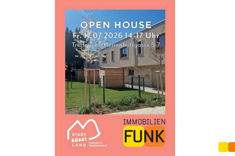 Hallo Familien! Reihenhäuser in Stammersdorf, Haus-kauf, 628.900,€, 1210 Wien 22., Donaustadt