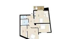 3-Zimmerwohnung mit Balkon und begehbarem Schrankraum