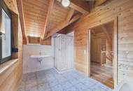 Charmantes Blockhaus mit Berghüttenflair nahe dem Neusiedler See