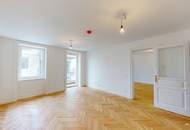 Drei Zimmerwohnung mit Balkon im sanierten Wiener Altbau