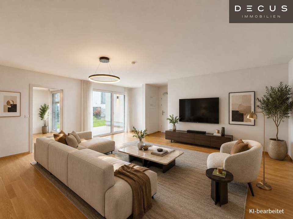| 2 ZIMMER WOHNUNG | RUHIGER ERSTBEZUG MIT GARTEN &amp; TERRASSE | HOFSEITIG | MEIDLING |
