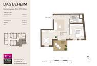 ERSTBEZUG HERNALS - PERFEKT AUFGETEILTE 2-ZIMMER-WOHNUNG MIT SONNIGEM SÜD-WEST-BALKON