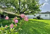 Velden am Wörthersee: Bungalow (teilunterkellert) in sonniger Lage mit herrlichem Garten