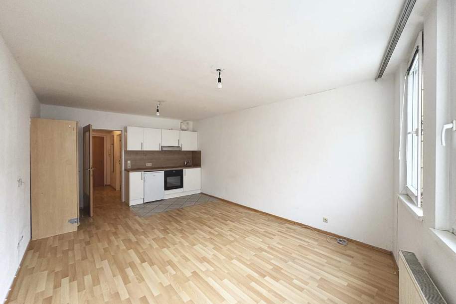 Geförderte 1-Zimmer-Wohnung - Nähe U3 Schlachthausgasse, Wohnung-miete, 574,00,€, 1030 Wien 3., Landstraße
