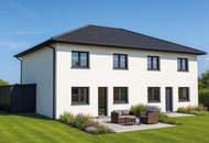 Neubauprojekt Nuvia-Geretsberg- Provisionsfrei Hochwertige 4-Zi. Doppelhaushälfte RH1