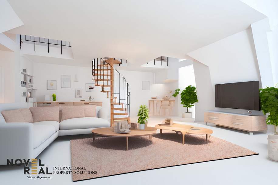 Modernes Dachgeschoß-Juwel in begehrter Lage von Wien, Wohnung-kauf, 354.000,€, 1140 Wien 14., Penzing
