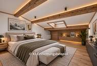 Dachgeschosswohnung mit schönem Bergblick