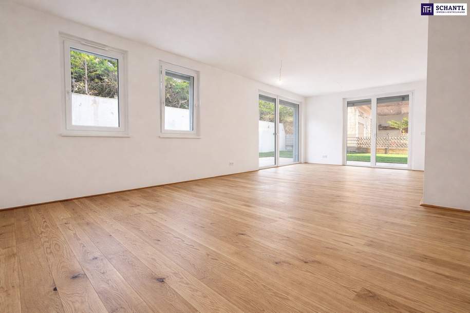 Hochwertig Fertiggestellt! Mehr Raum I Mehr Grün I Mehr Lebensqualität: Großzügige 4-Zimmer Gartenwohnung mit privatem Gartenparadies und Top-Infrastruktur!, Wohnung-kauf, 565.150,€, 2320 Bruck an der Leitha