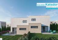 Kulisse Katsdorf - Wohnen in Balance: DOPPELHAUSHÄLFTE mit Garten und Aussicht, BELAGSFERTIG zum TOP-Preis!