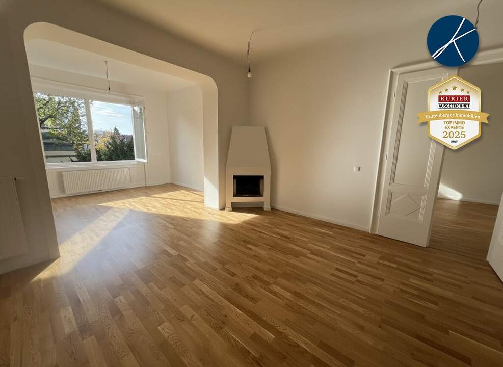 Nähe U4 Hietzing: ERSTBEZUG nach erstklassiger Generalsanierung! *Traumhafte Altbau-Wohnung mit 2 Balkonen*