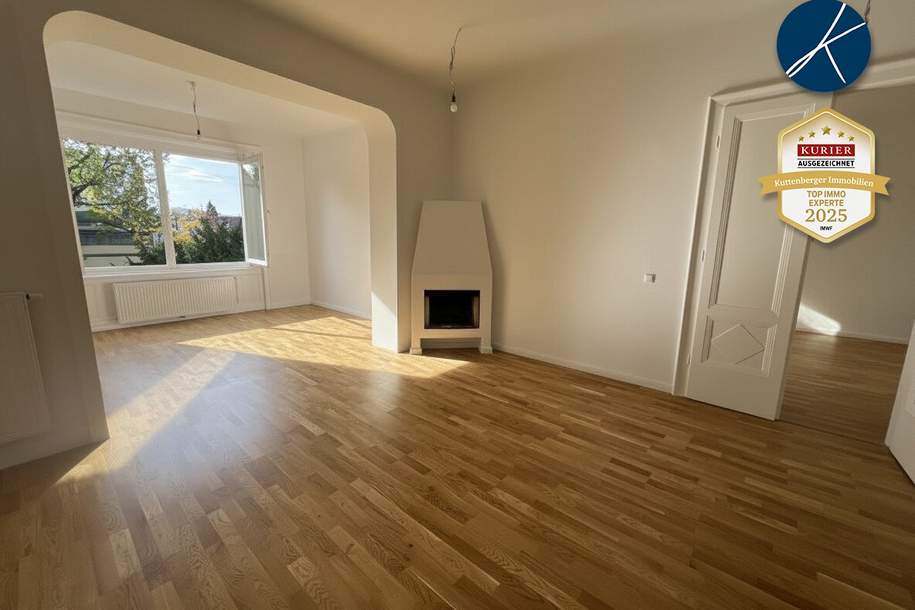 Nähe U4 Hietzing: ERSTBEZUG nach erstklassiger Generalsanierung! *Traumhafte Altbau-Wohnung mit 2 Balkonen*, Wohnung-miete, 2.499,00,€, 1140 Wien 14., Penzing