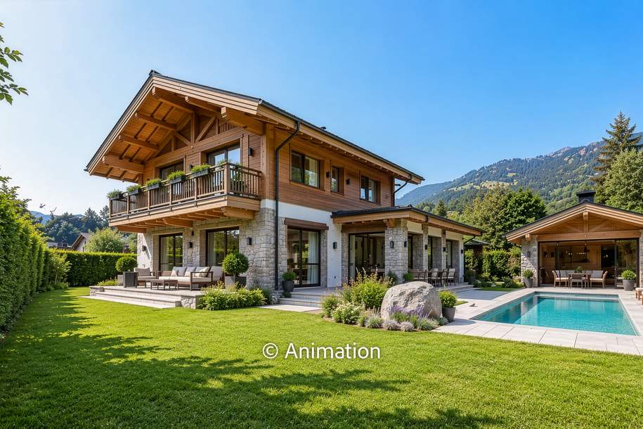 Baugrundstück mit Altbestand in Toplage, Grund und Boden-kauf, 4.950.000,€, 6370 Kitzbühel
