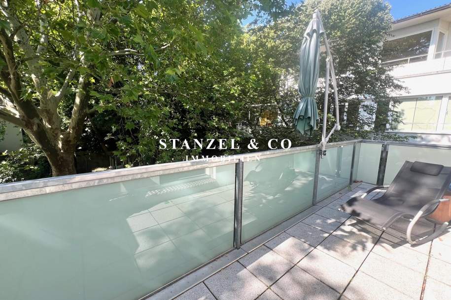 SONNIGES TERRASSENAPARTMENT IN RUHELAGE MIT INDOORPOOL, Wohnung-miete, 1.981,07,€, 1190 Wien 19., Döbling