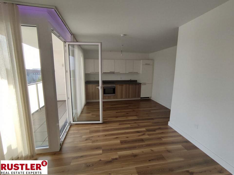 Mietwohnung, 2 Zimmer + Loggia, modern, hochwertig, zentral, in Linz Stadt