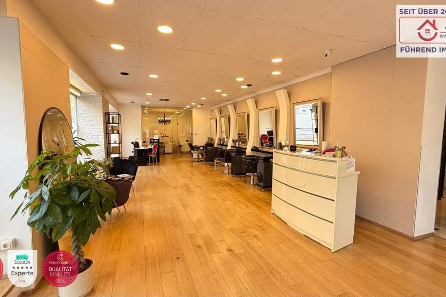 Moderner Beauty- &amp; Friseursalon mit großem Potenzial, Gewerbeobjekt-miete, 2.982,00,€, 1150 Wien 15., Rudolfsheim-Fünfhaus