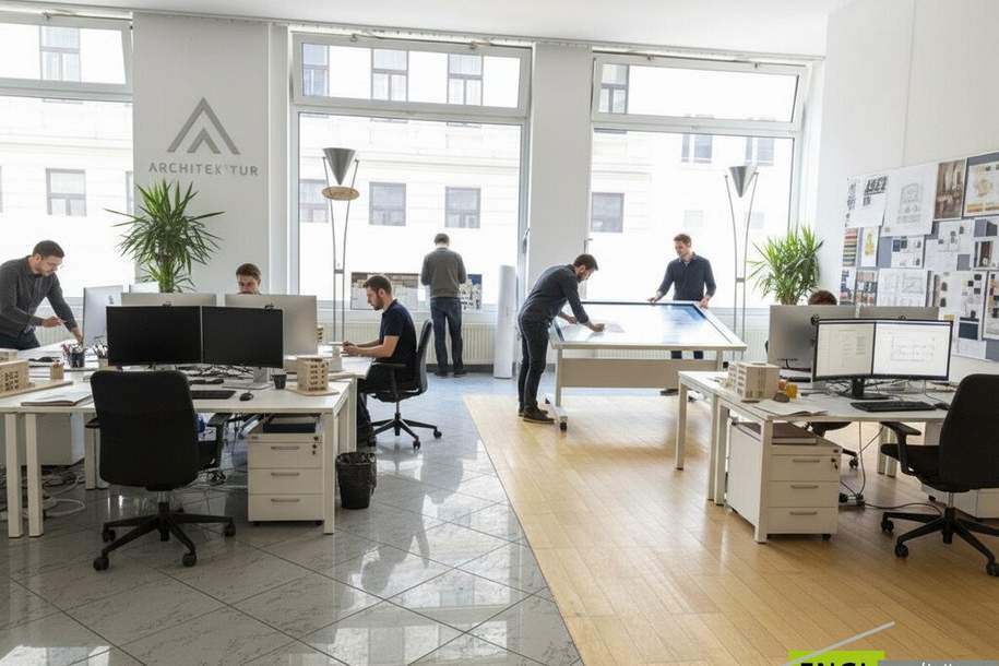 Ordination, Geschäftslokal, Büro, Sport - und Fitness Lokal in bester Lage mit voll ausgestatteter 55m² Wohnung und 2 TG Plätze, Gewerbeobjekt-kauf, 790.000,€, 1180 Wien 18., Währing