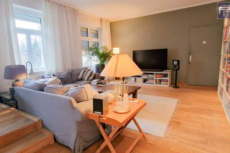 CHARMANTE ETAGE IM OBERGESCHOSS EINES ZWEIFAMILIENHAUSES MIT TERRASSE &amp; GROSSEM GARTENPARADIES, Wohnung-miete, 2.400,00,€, 2380 Mödling