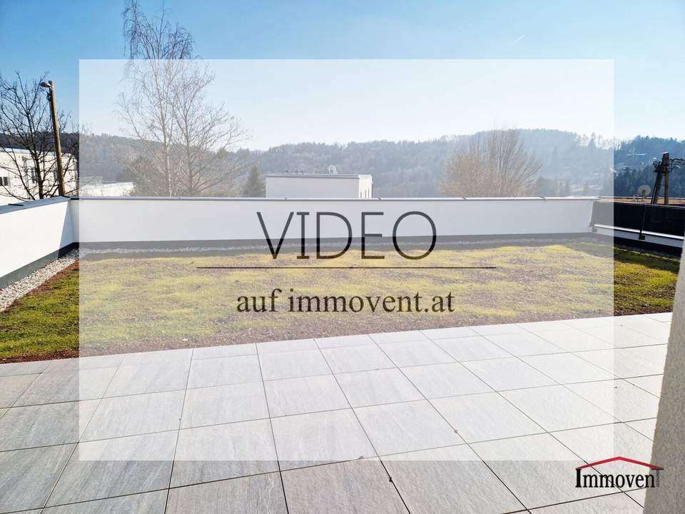 FINANZIERUNGSAKTION* - Erstbezug und Ruhelage in Mariatrost: moderne 4-Zimmerwohnung mit Terrasse, mit Garten und 2 Tiefgaragenplätze