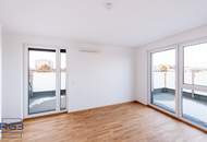 Weitblick DG-Wohnung in 1220 Wien: Erstbezug mit 4 Terrassen.